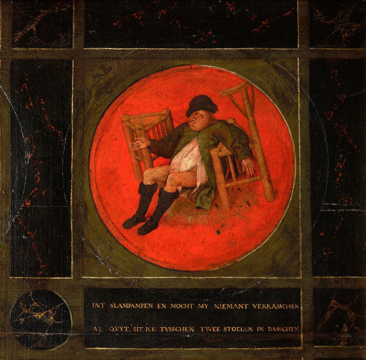 Kaksitoista sananlaskua, 1558. tekijältä Bruegel
