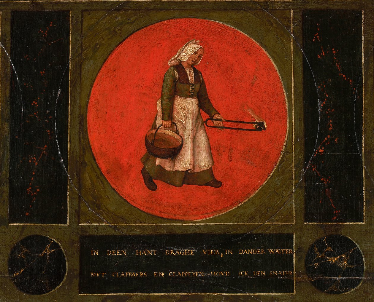 Kaksitoista sananlaskua, 1558. tekijältä Bruegel