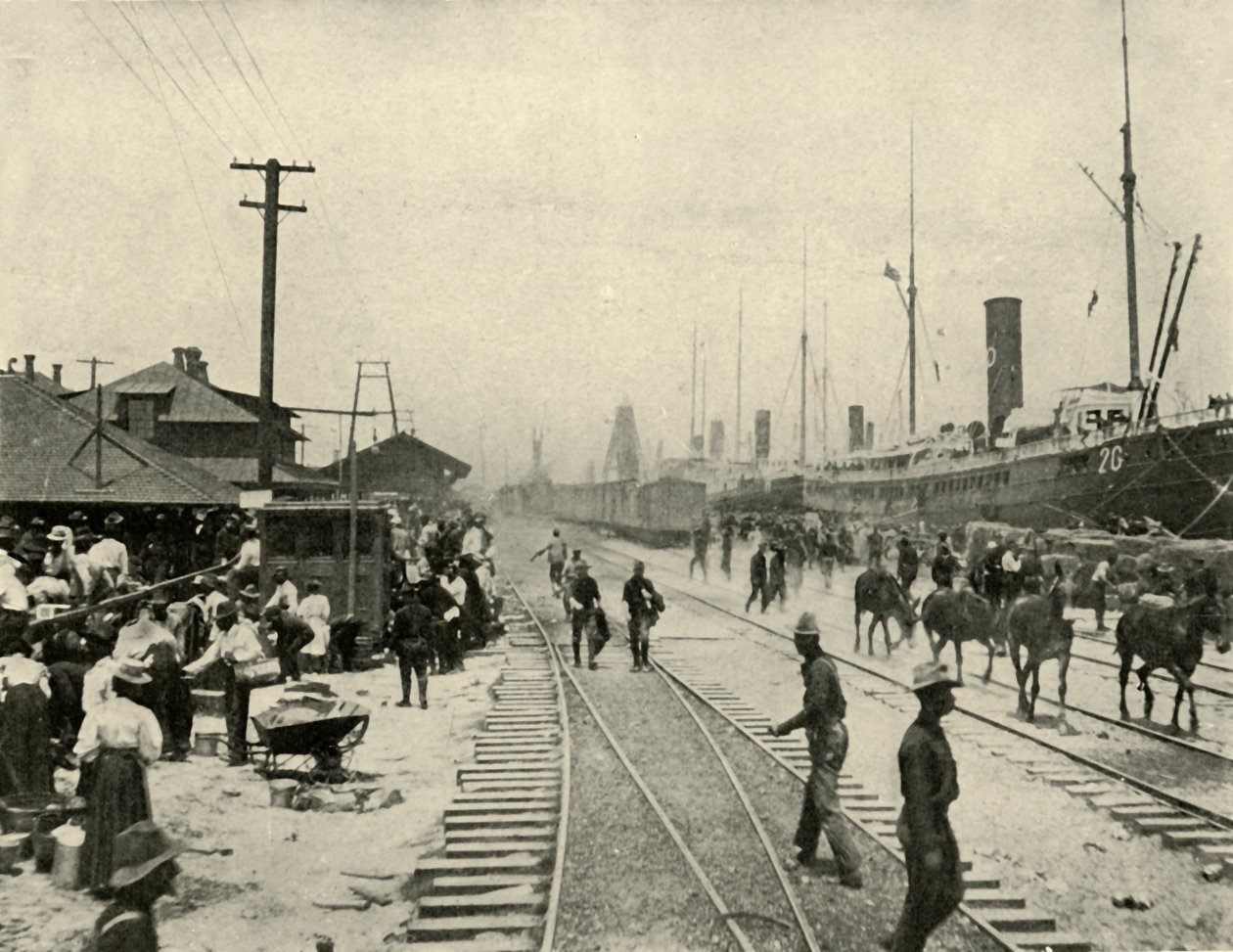 Vangit vapautettiin, Espanjan ja Amerikan sota, kesäkuu 1898, 1899. tekijältä Burr McIntosh