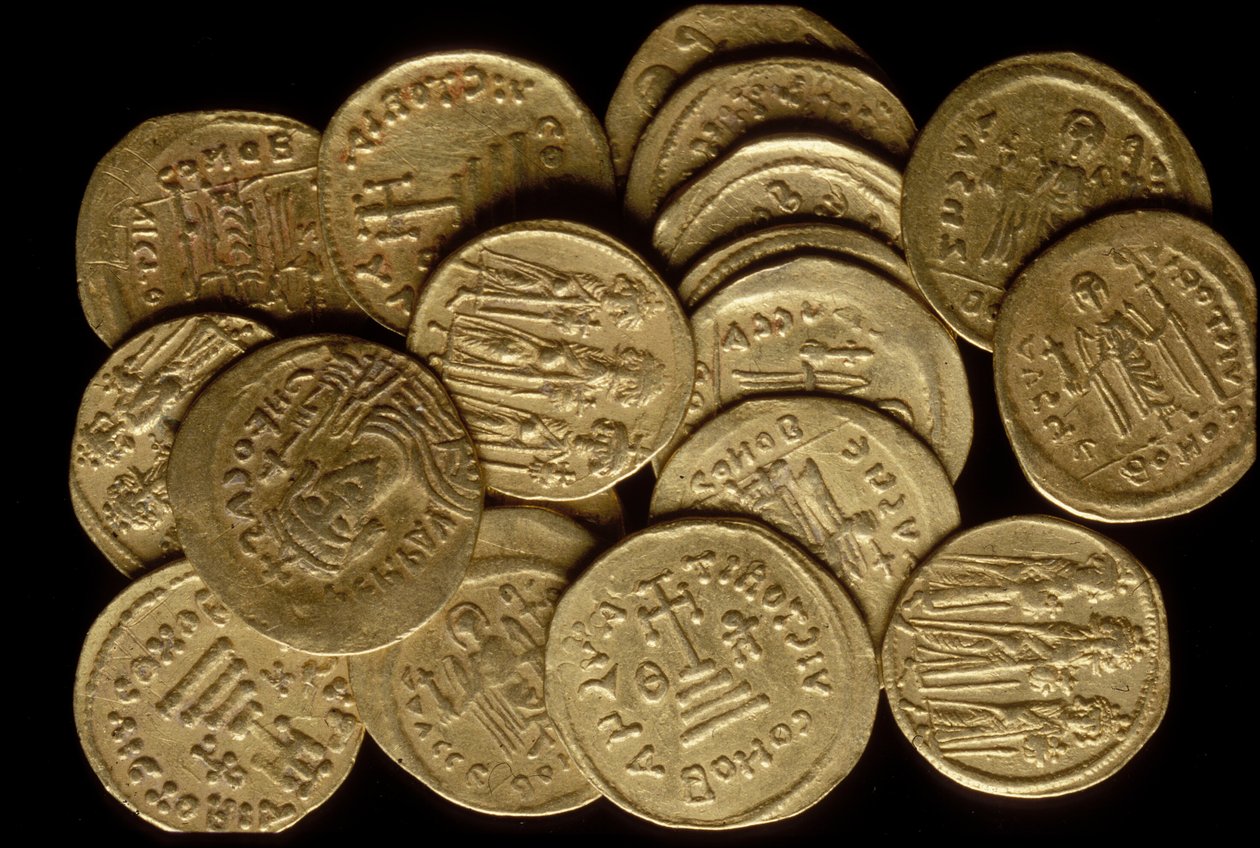 Kolikoiden aarre (kulta) tekijältä Byzantine