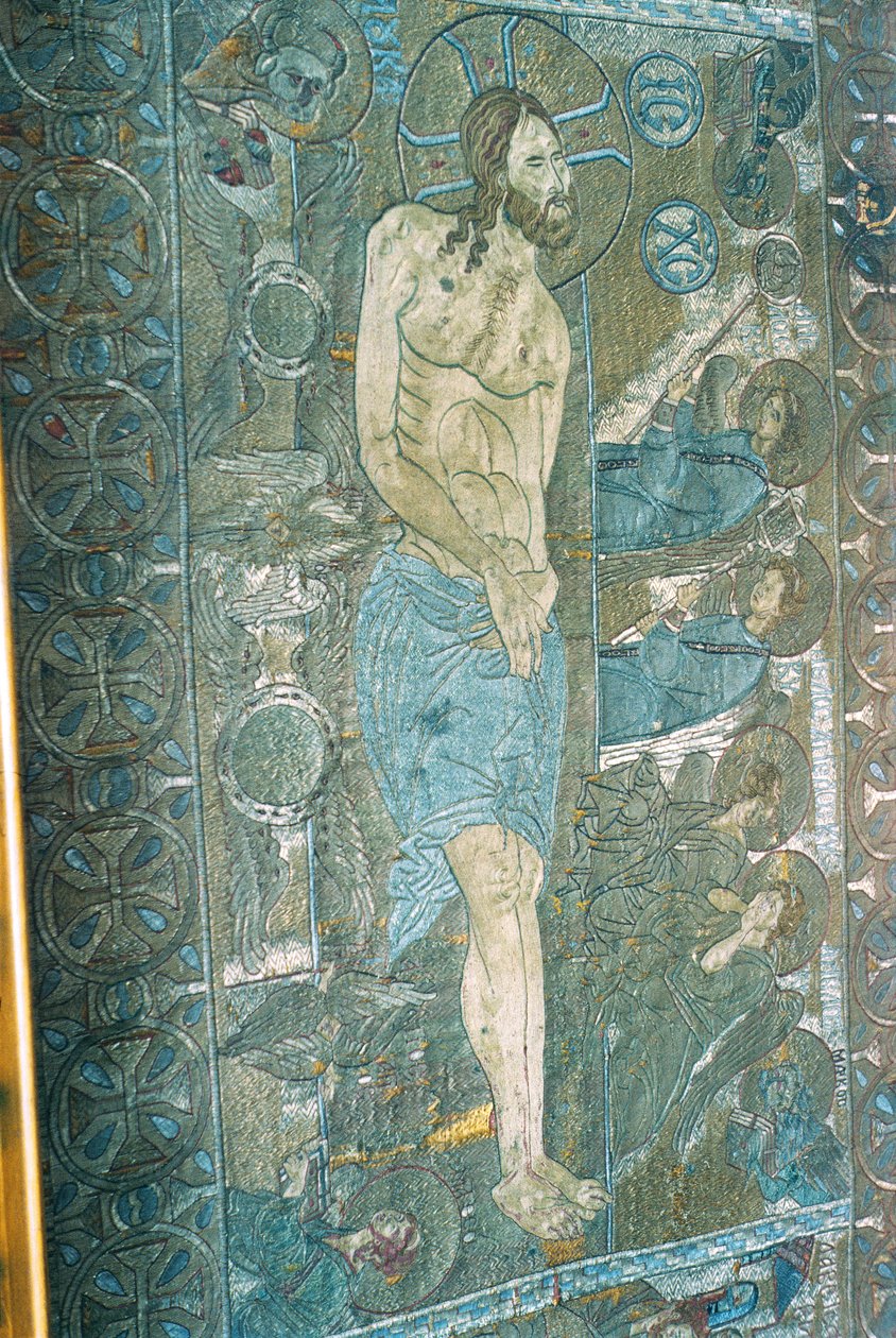 Epitaphios of Salonica (kirjonta kankaalle) tekijältä Byzantine