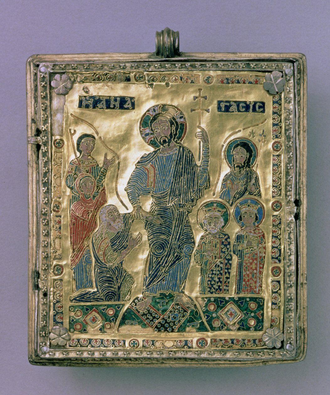 Anastasis (kulta ja emali) tekijältä Byzantine