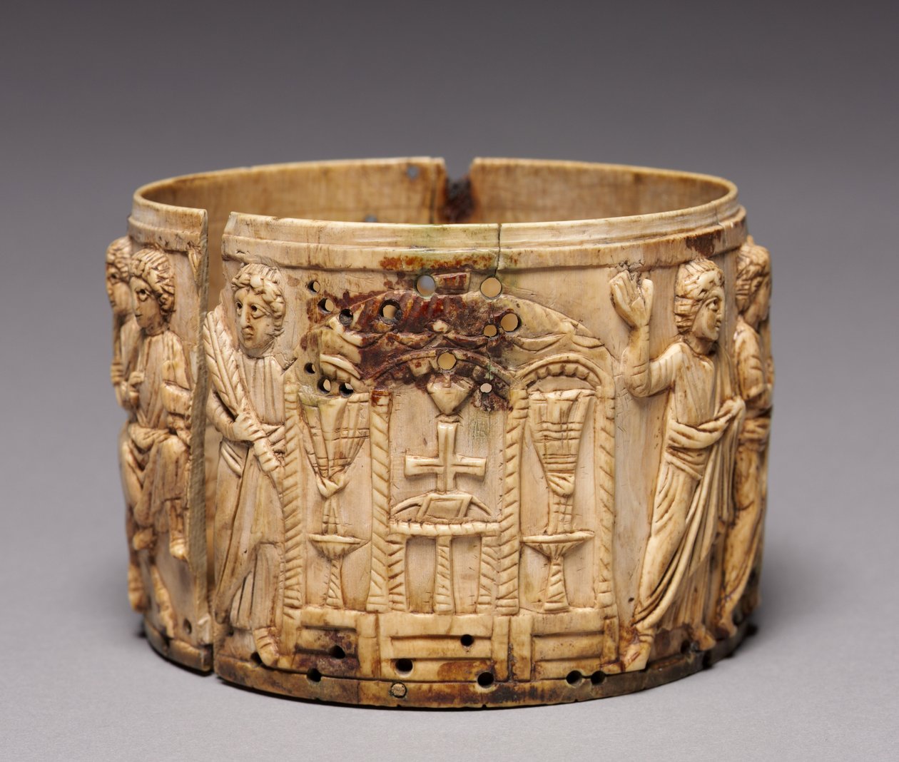 Ivory Pyx tekijältä Byzantine School