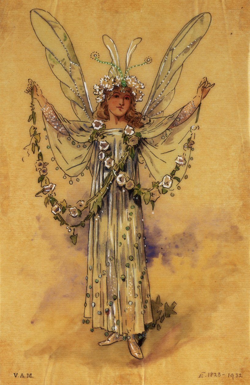 The Bindweed Fairy, puku elokuvaan Kesäyön unelma, tuottaja R. Courtneidge Princes Theatrelle, Manchester tekijältä C. Wilhelm