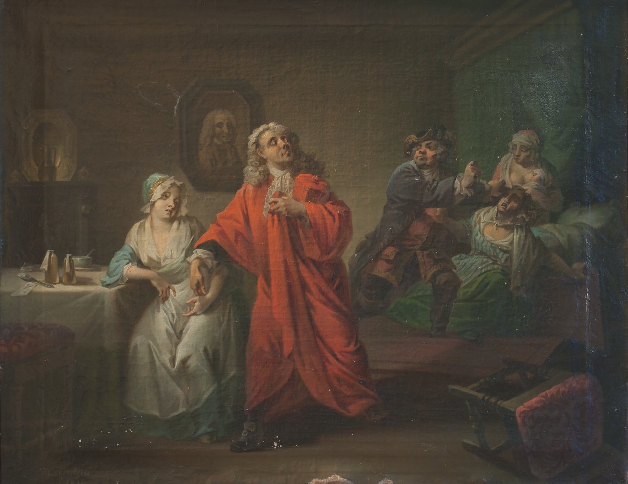 Äitiysosasto, näytös III, kohtaus 6 tekijältä C.A. Lorentzen