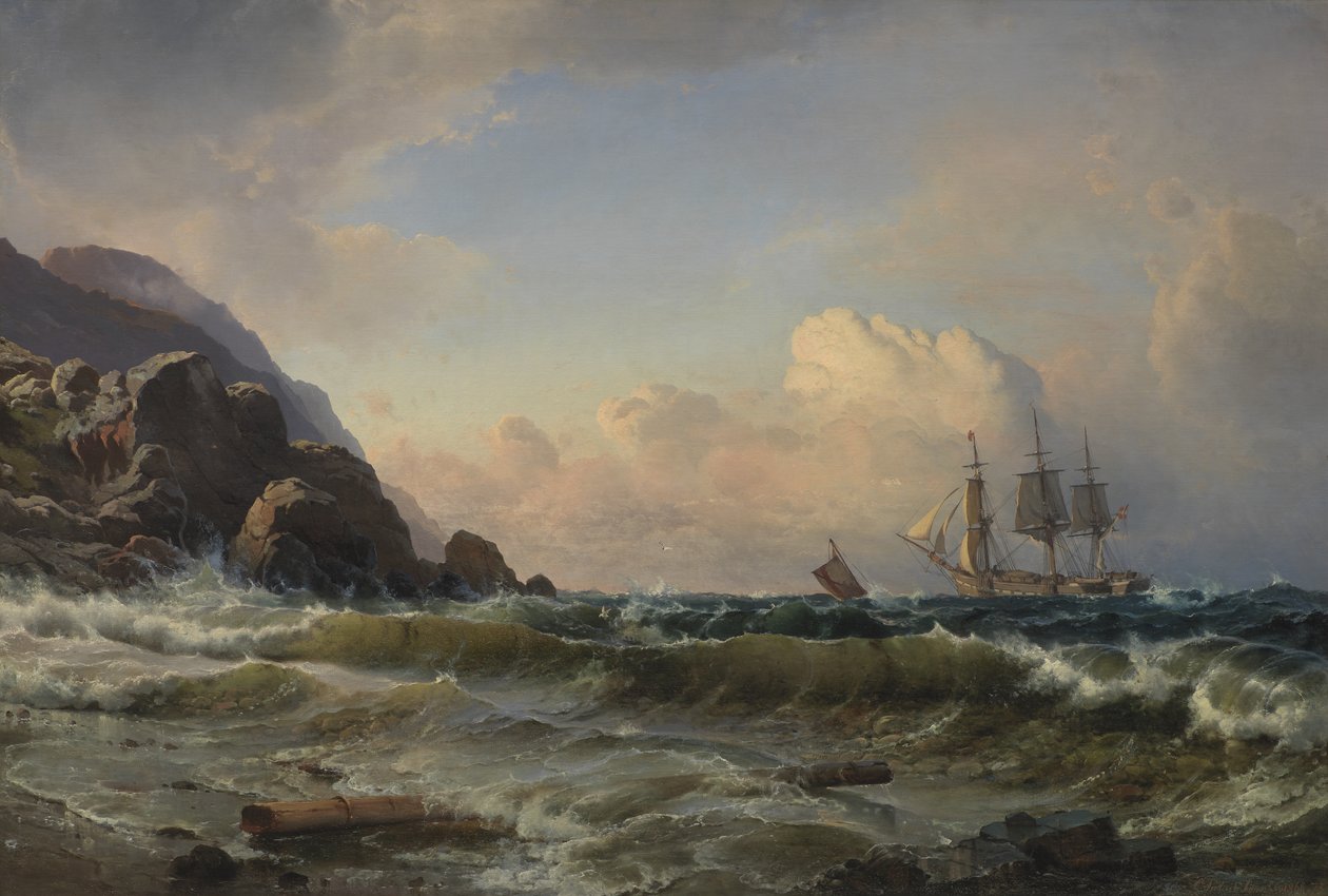 Norjan rannikko tekijältä C.F. Sørensen