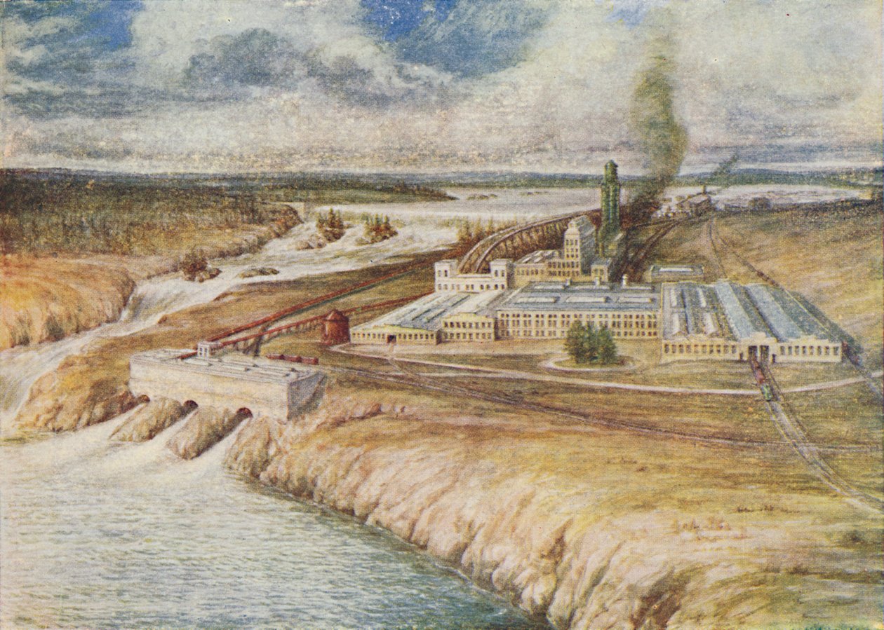 Paper Mills, Newfoundland, 1924 tekijältä C.G Lowther