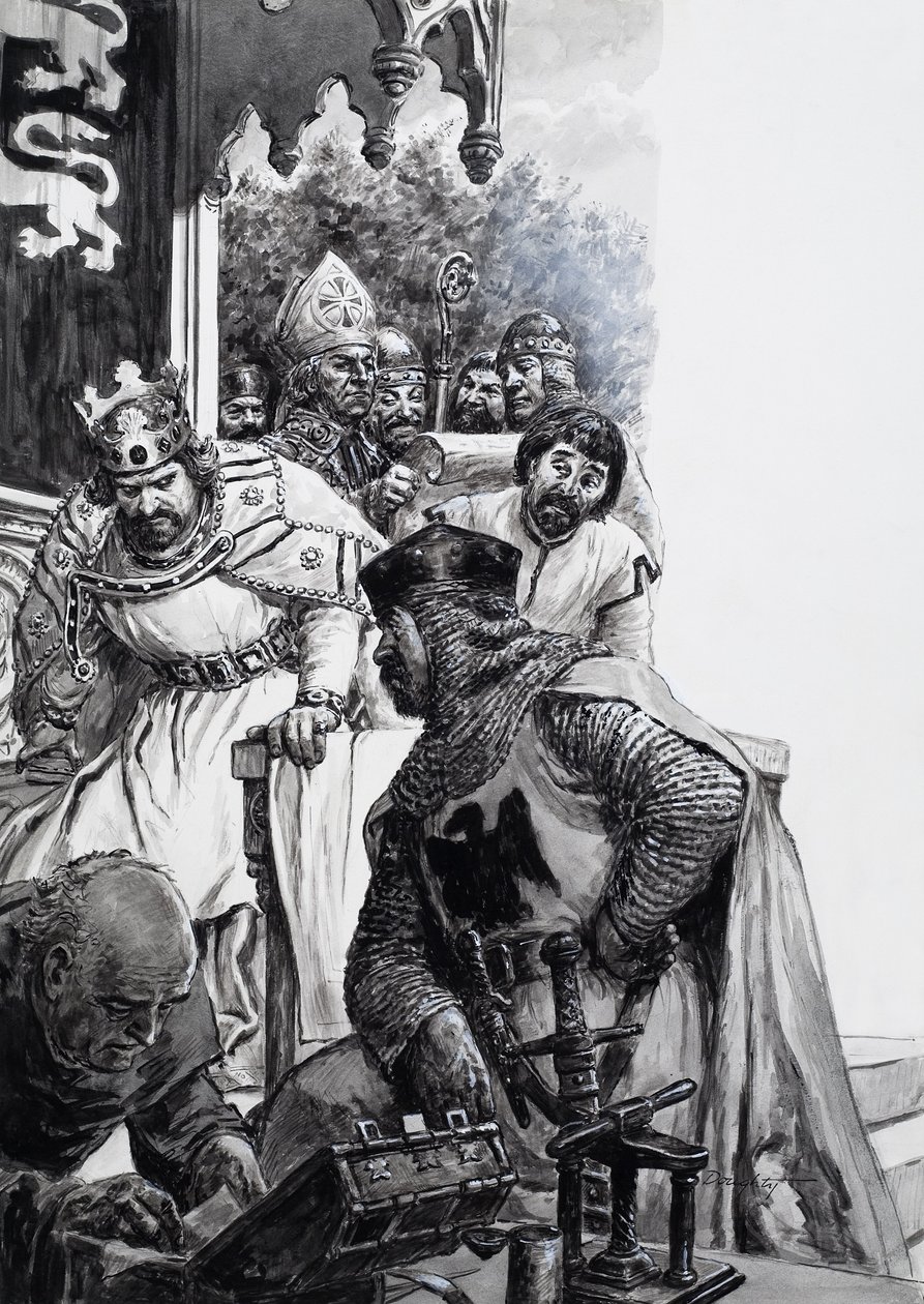 John Lackland, "Pieni tyranni". tekijältä C.L. Doughty