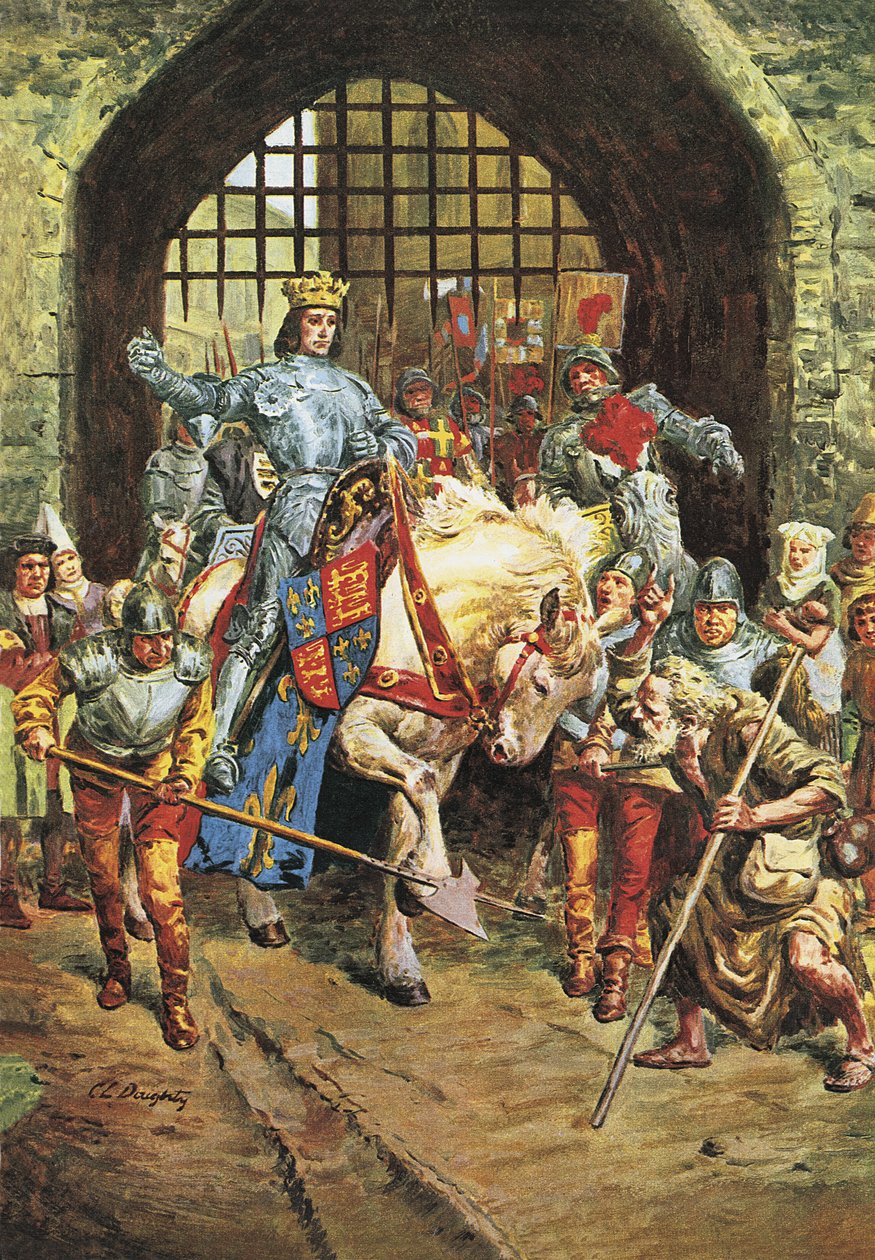 Rikhard III -- kiistojen kuningas tekijältä C.L. Doughty
