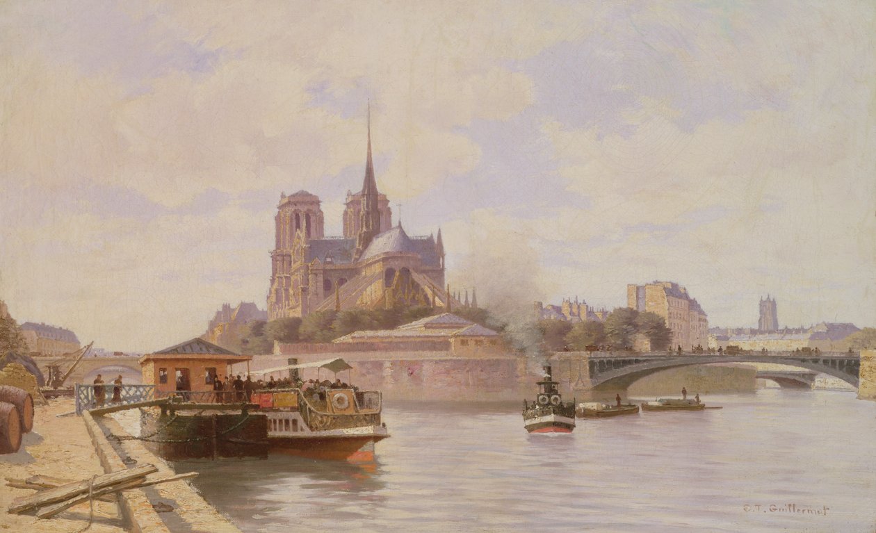 Seine Notre Damessa tekijältä C.T. Guillermot