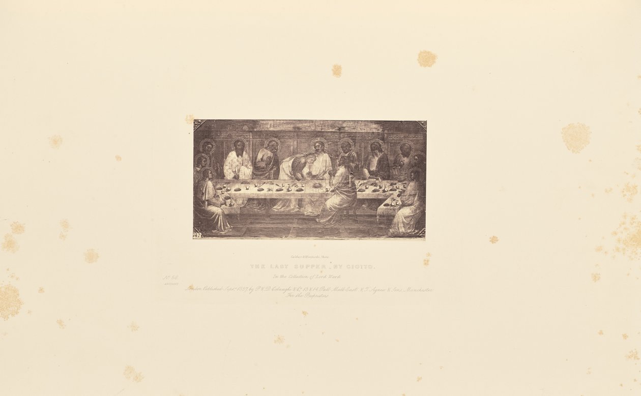 Viimeinen ehtoollinen, Giotto tekijältä Caldesi and Montecchi