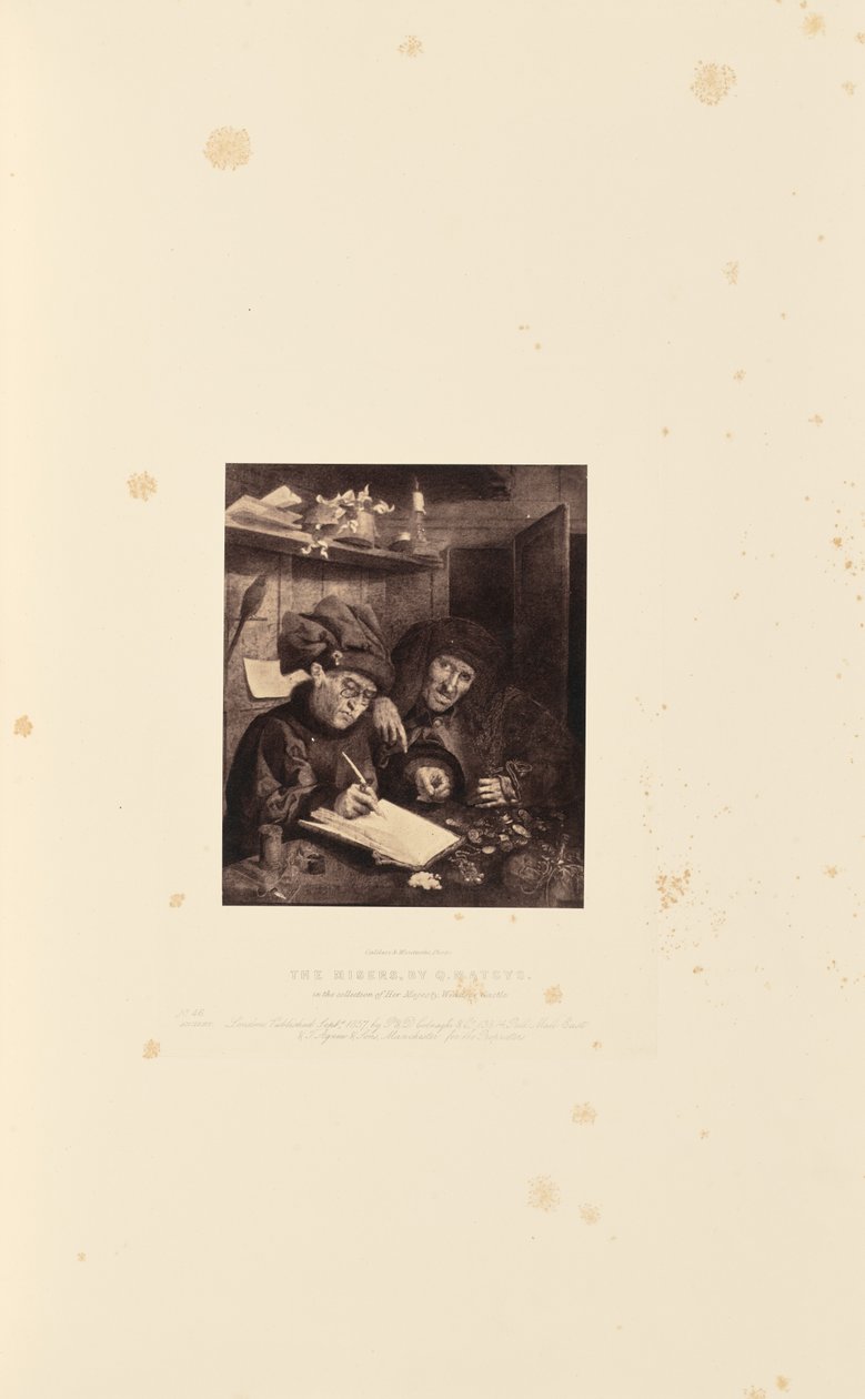 The Misers, kirjoittanut Q. Matsys tekijältä Caldesi and Montecchi