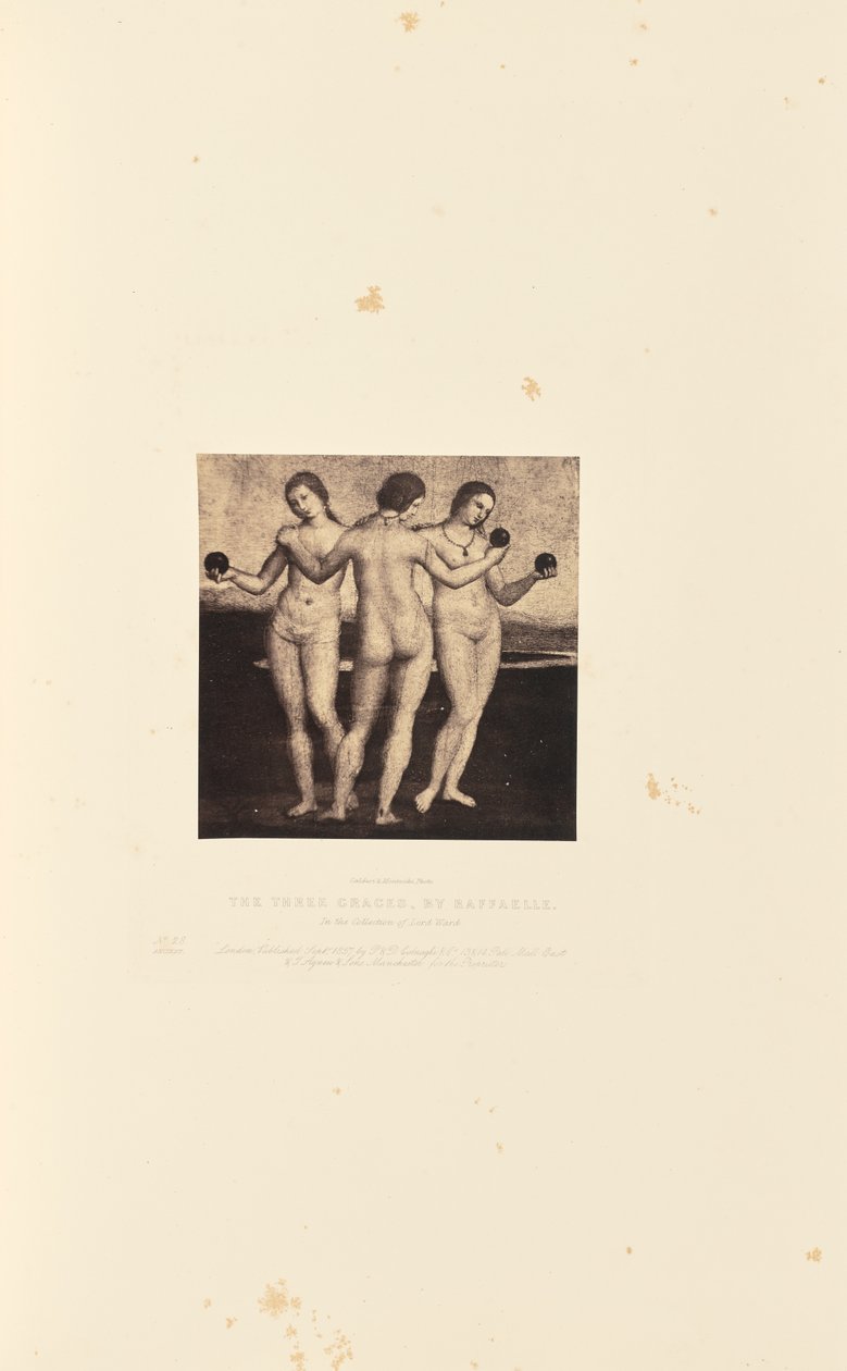 Kolme armoa, Raffaelle tekijältä Caldesi and Montecchi