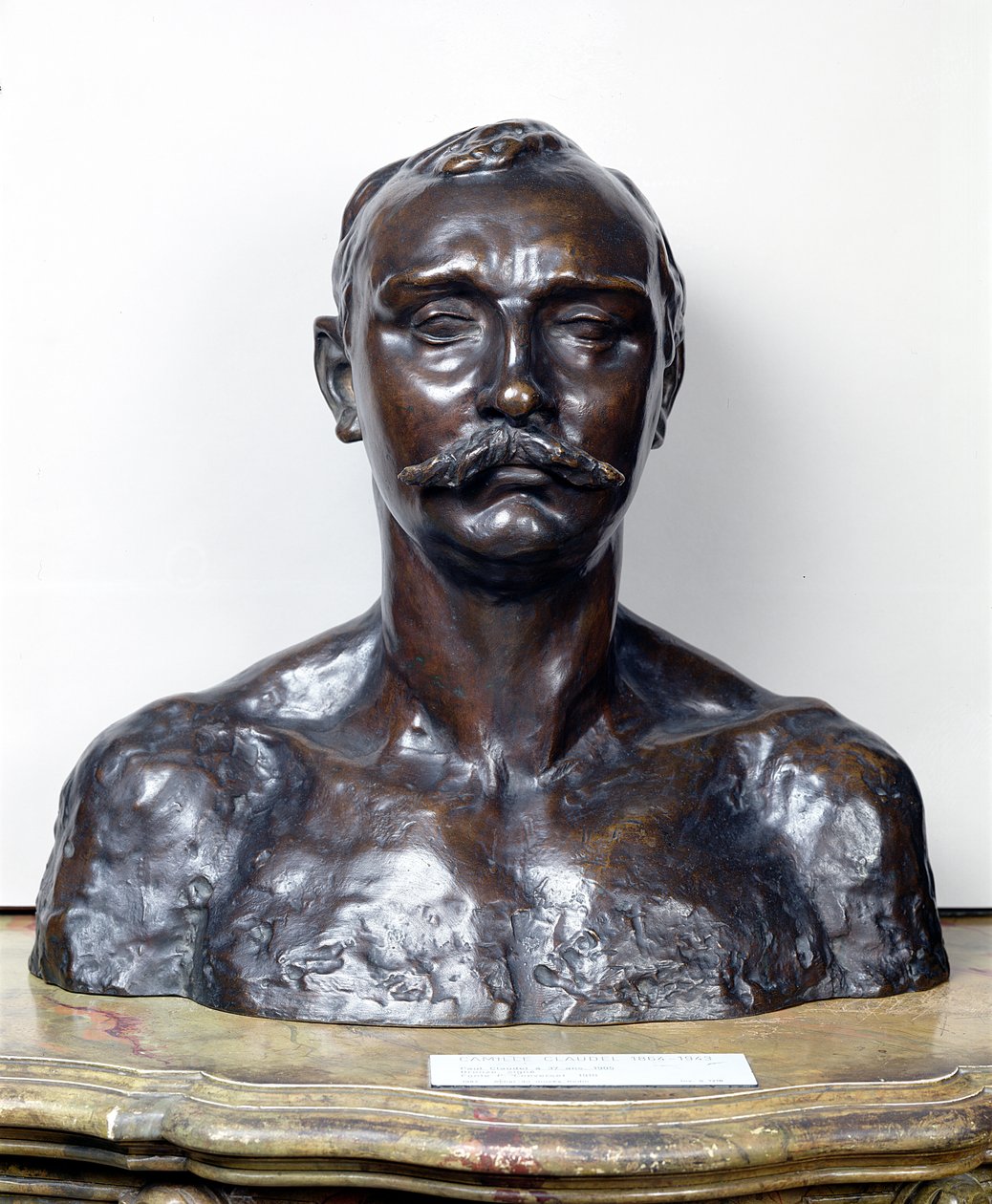 Paul Claudel (1868-1955) 37-vuotias, 1905 (pronssi) tekijältä Camille Claudel