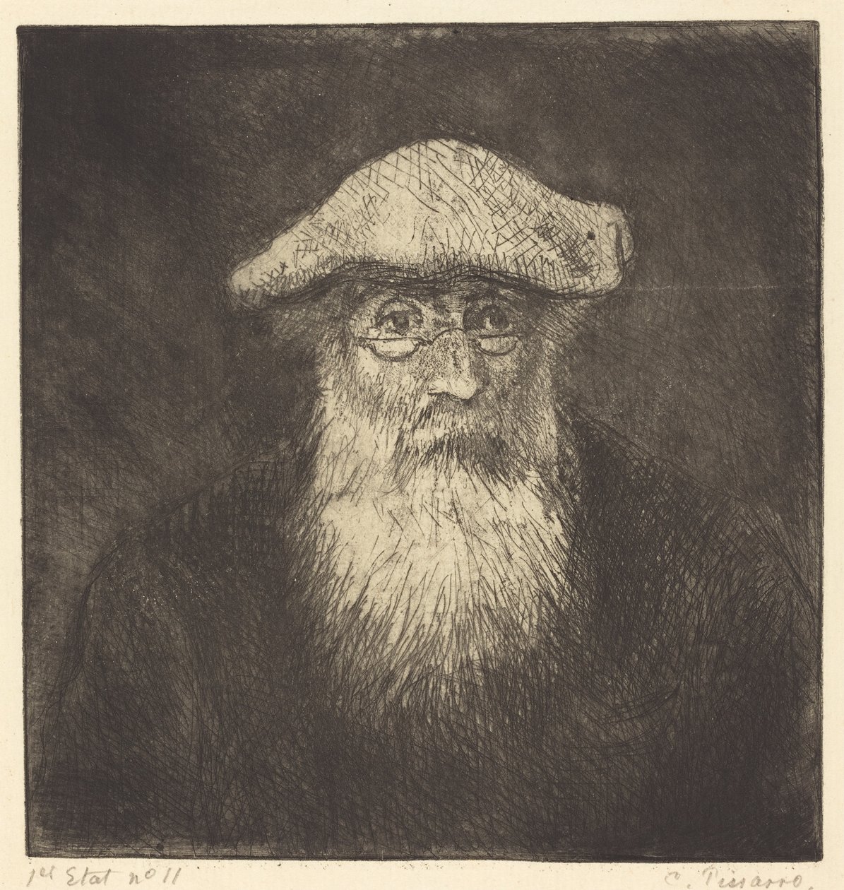 Omakuva (Camille Pissarro, itse) tekijältä Camille Pissarro