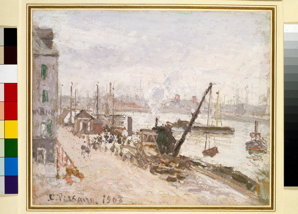 Ulkosatama, Grand Quay, Le Havre tekijältä Camille Pissarro