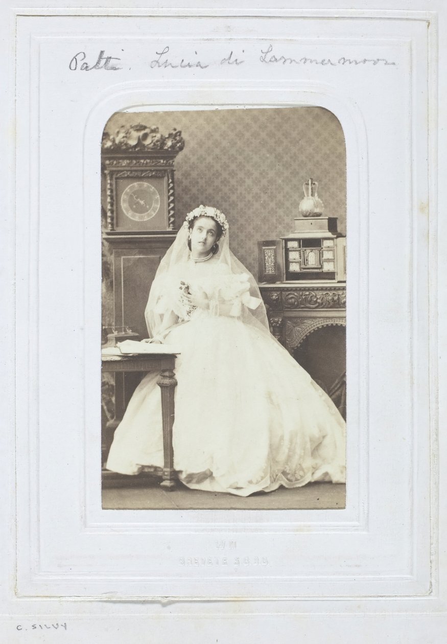 Adelina Patti, 1860-69. tekijältä Camille Silvy