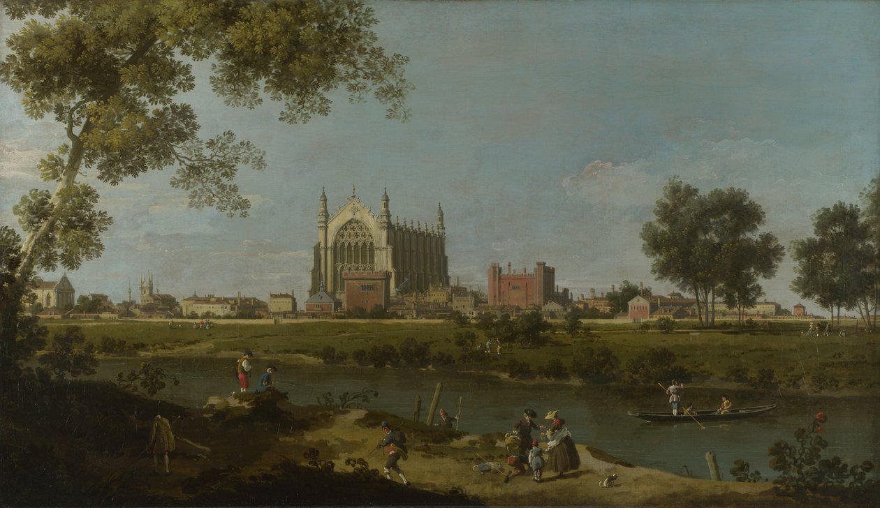 Eton College, n. 1754 tekijältä Giovanni Antonio Canal