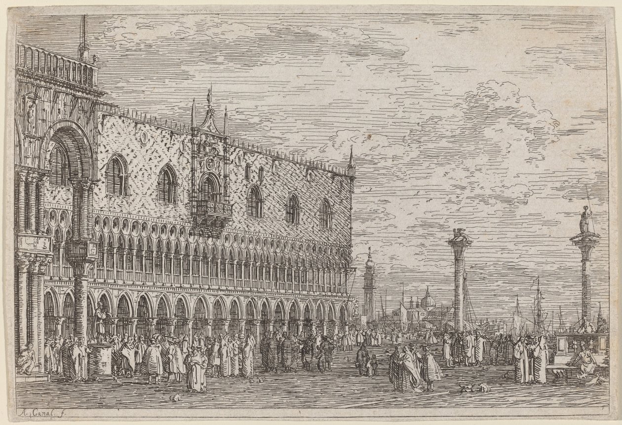 Bandon laituri. v. tekijältä Canaletto