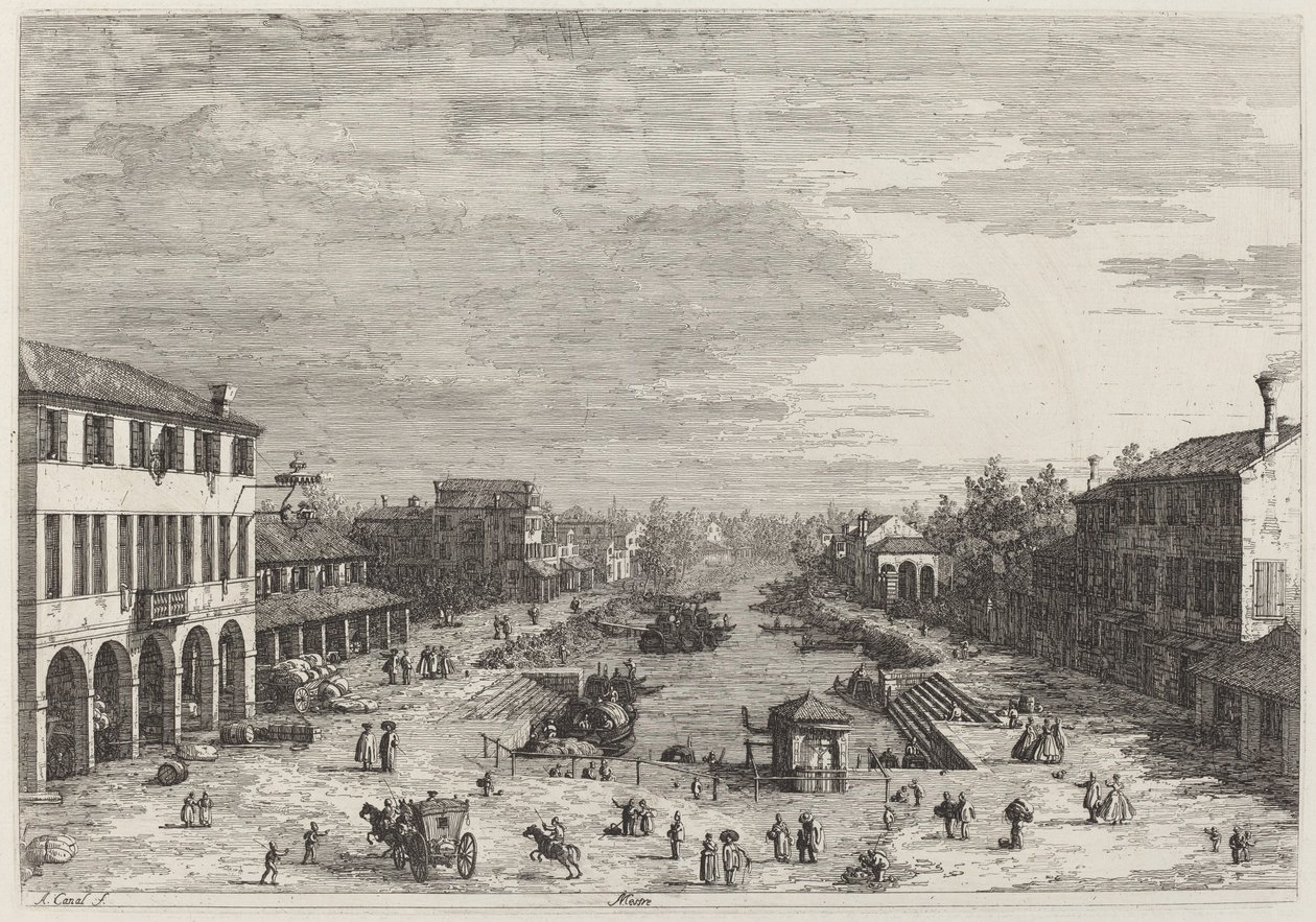 Mestari, c. 17351746. tekijältä Canaletto