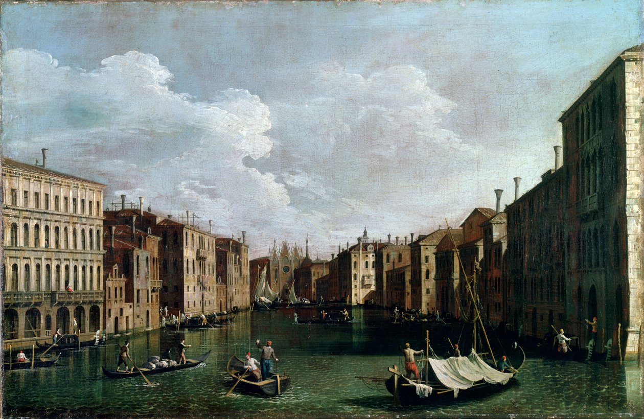 Venetsia, 1700-luku tekijältä Giovanni Antonio Canal