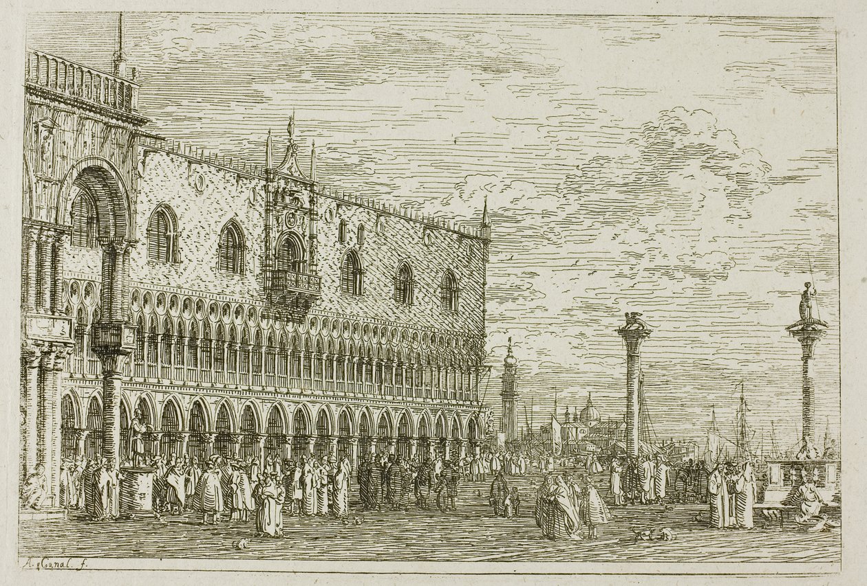 Piera del Band V:ssä, Vedutesta tekijältä Canaletto