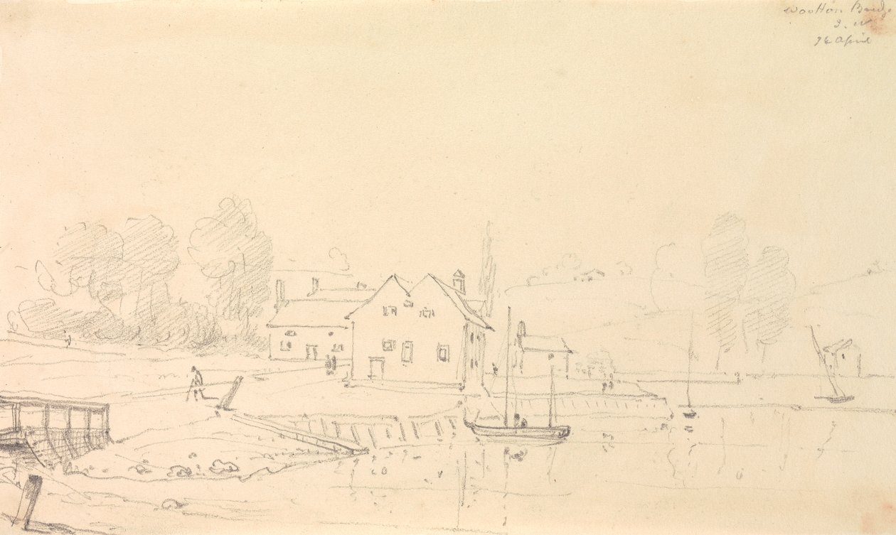Wootton Bridge, Isle of Wight tekijältä Capt. Thomas Hastings