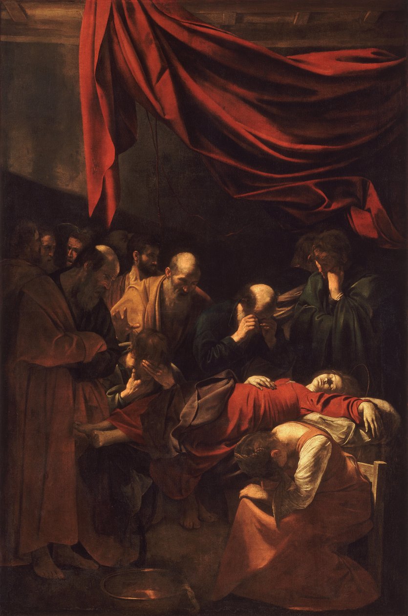 Neitsyt kuolema tekijältä Michelangelo Merisi Caravaggio