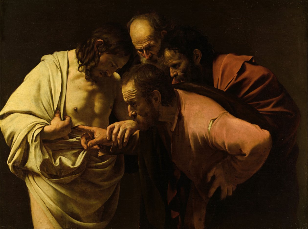 Vääräuskoinen Tuomas - Michelangelo Merisi, nimeltä Caravaggio tekijältä Caravaggio