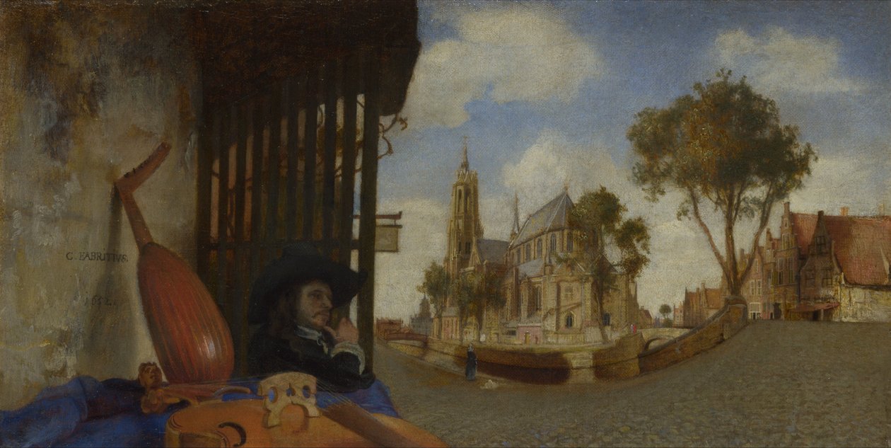 Näkymä Delftistä tekijältä Carel Fabritius