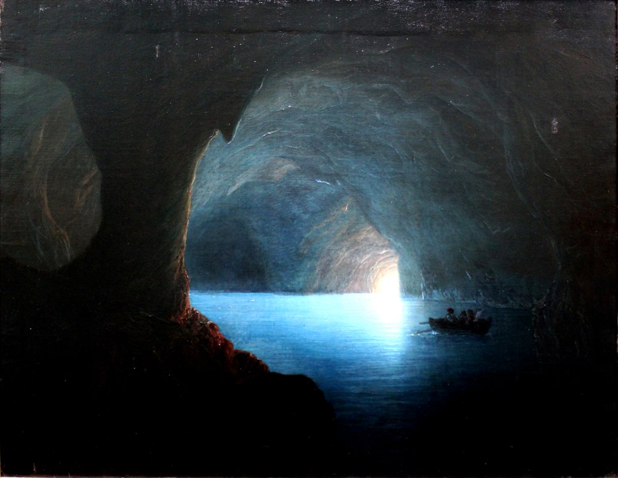 Die Blaue Grotte auf Capri tekijältä Carl Friedrich Seiffert