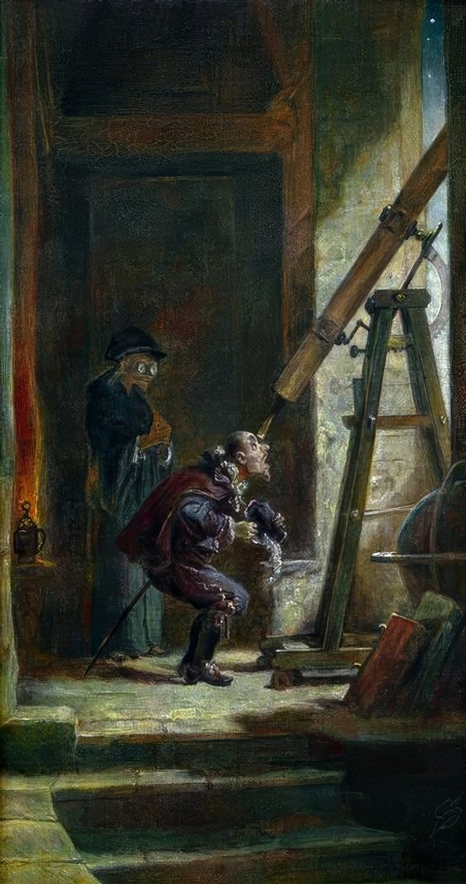 Der Astrologi tekijältä Carl Spitzweg
