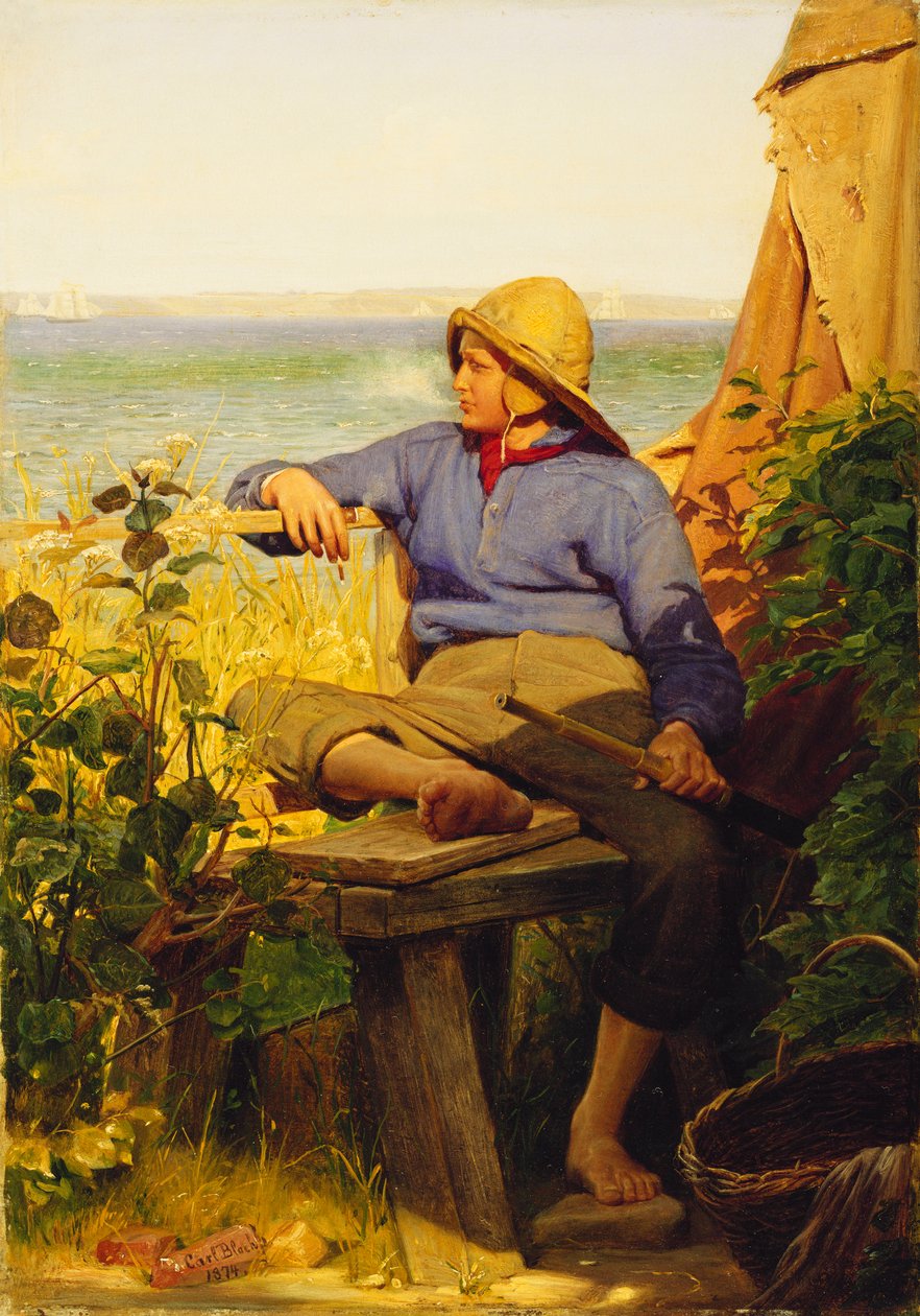 Merimies, 1874 tekijältä Carl Bloch