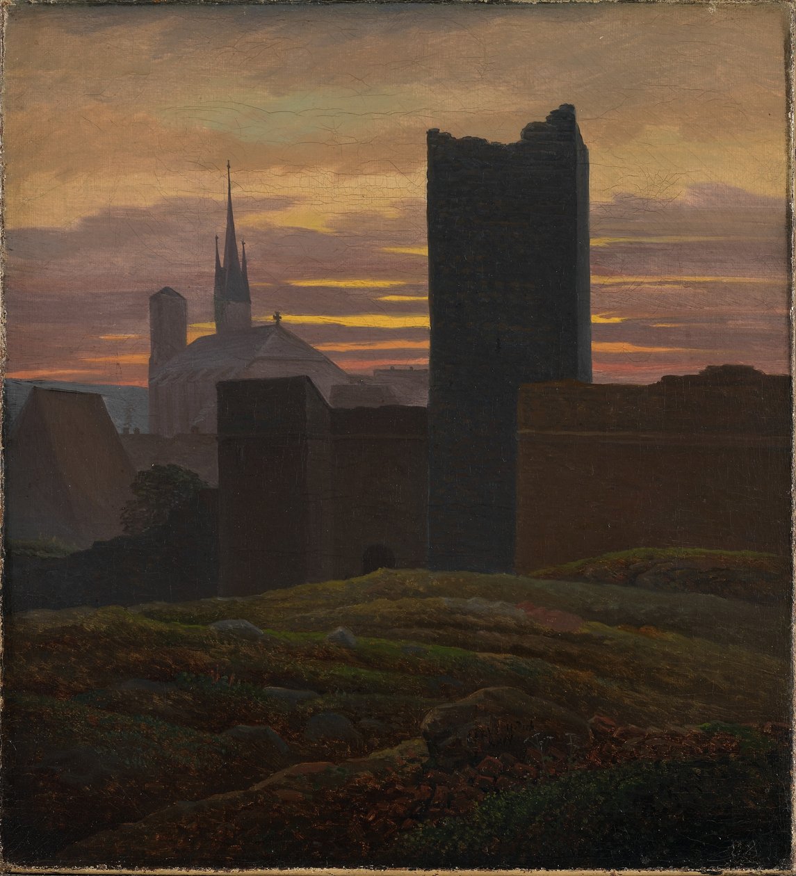 Keisarillinen linna, Eger tekijältä Carl Gustav Carus