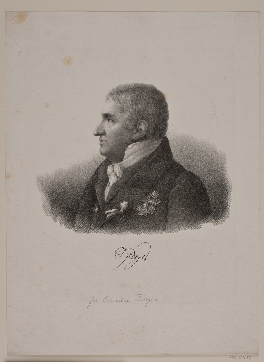 Johan Cornelius Krieger finlandès tekijältä Carl Henckel