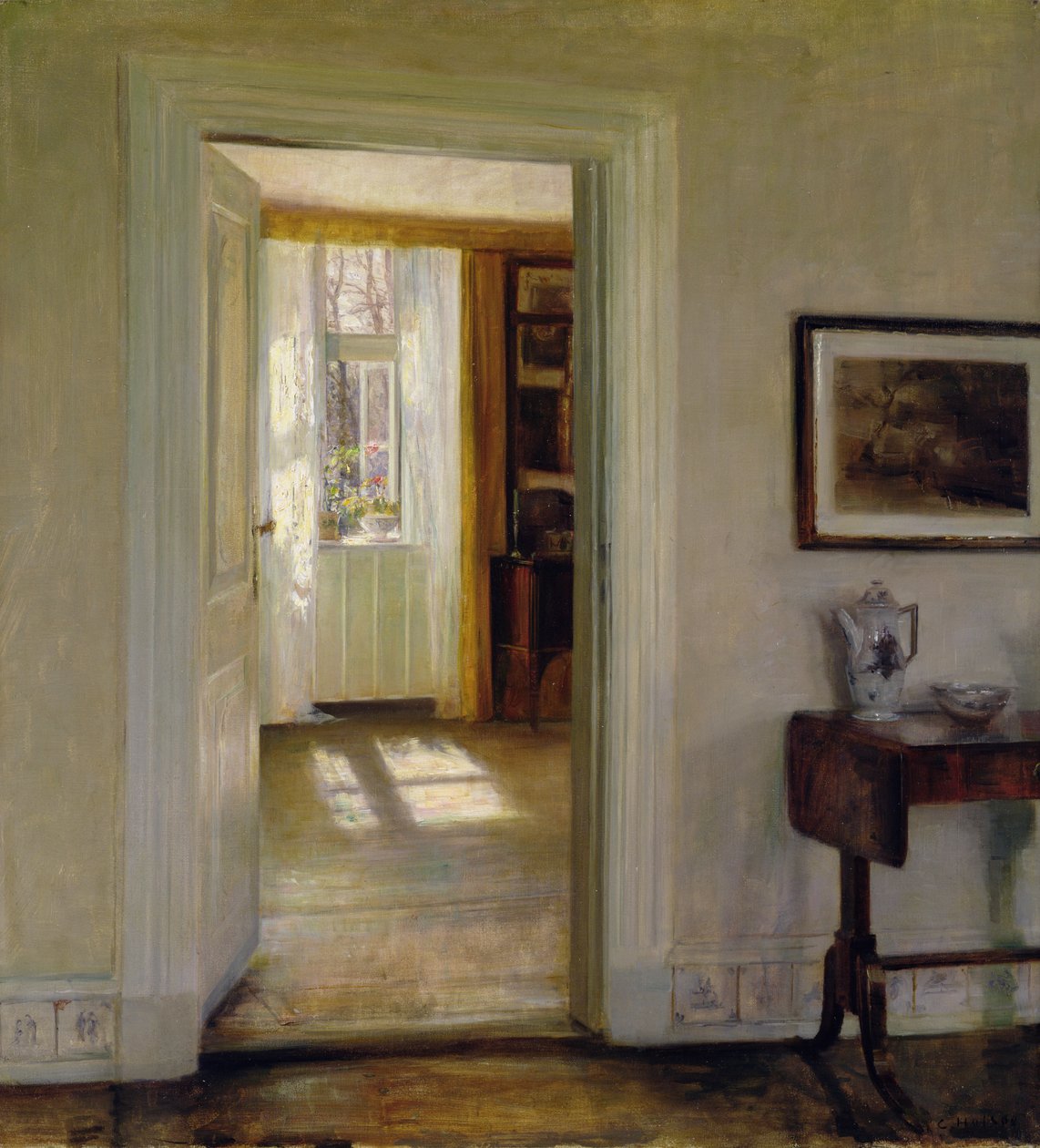 Sisustus puutarhalla tekijältä Carl Holsoe