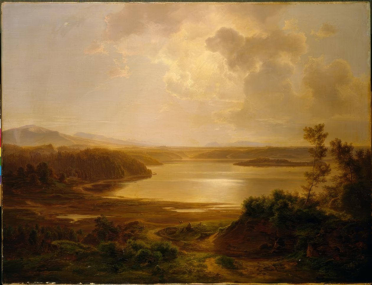 Italialainen Landschaft tekijältä Carl Morgenstern