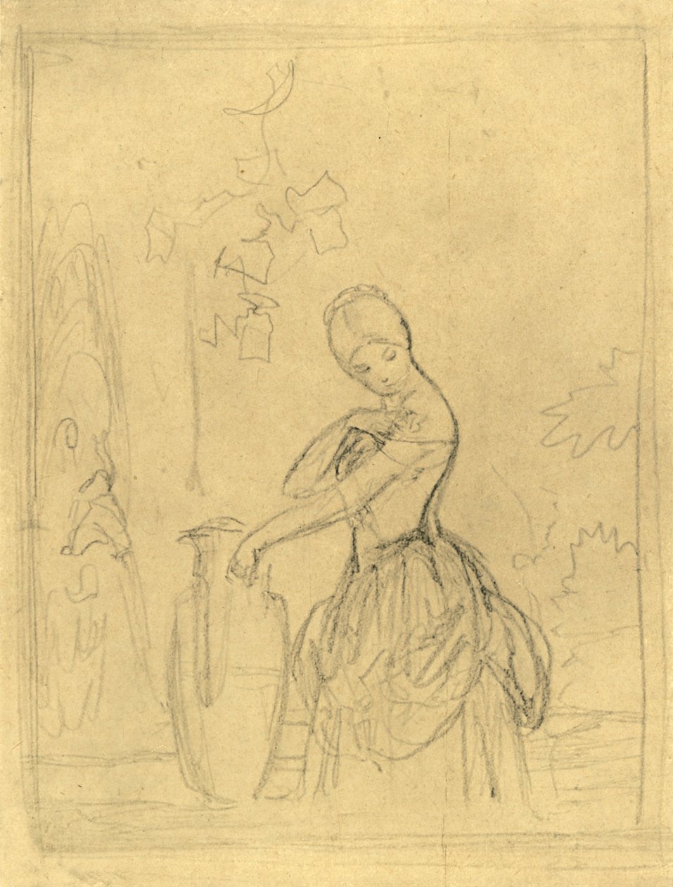 Der Käfer, 1800-luvun puoliväli, loppu, n. 1924. tekijältä Carl Spitzweg