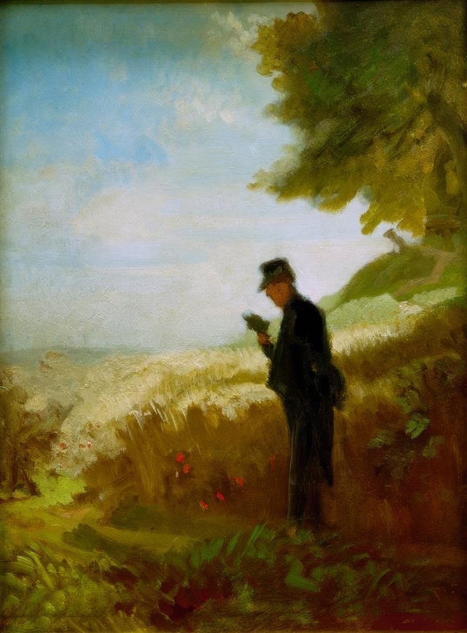 Kävely tekijältä Carl Spitzweg