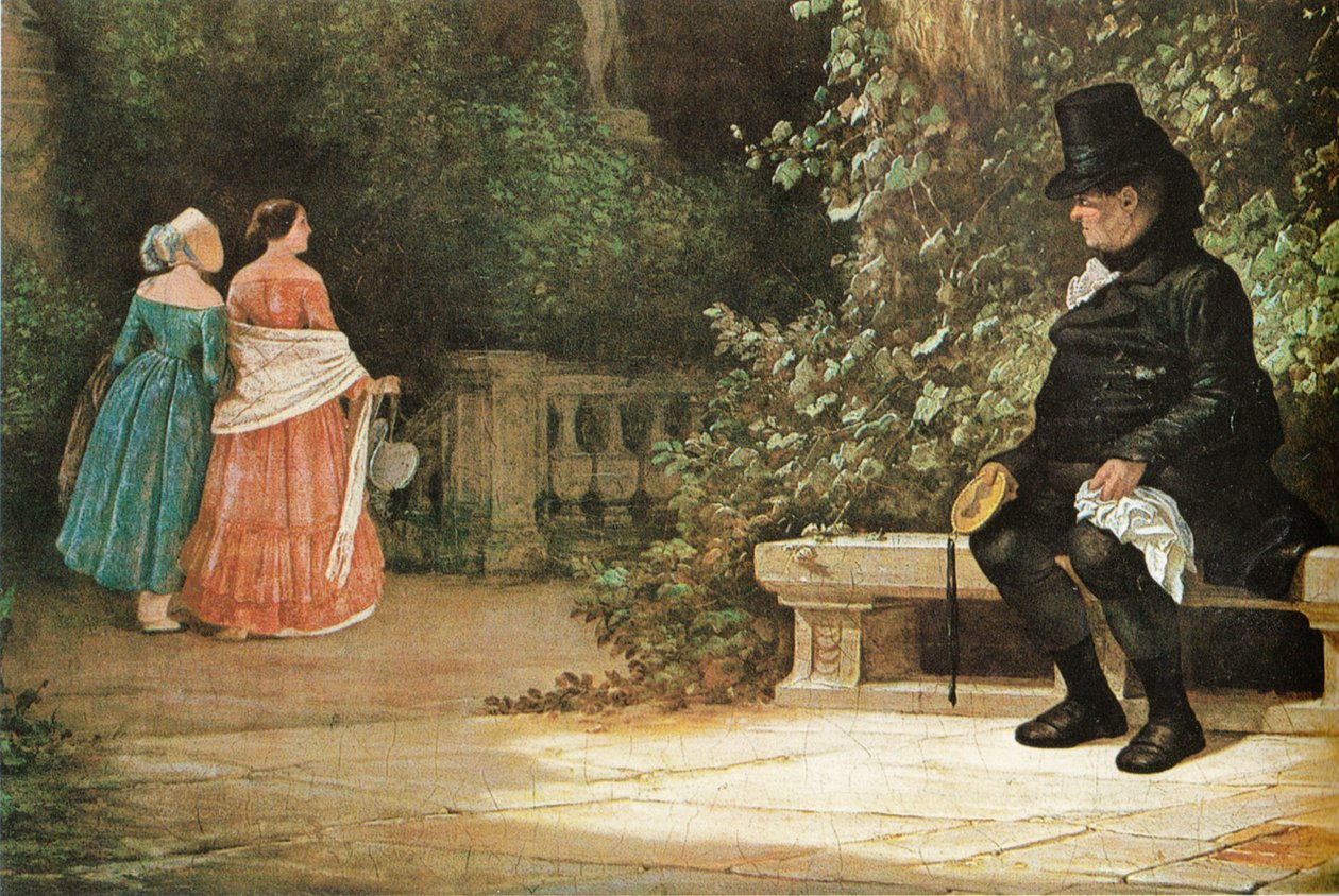 Der Witwer tekijältä Carl Spitzweg