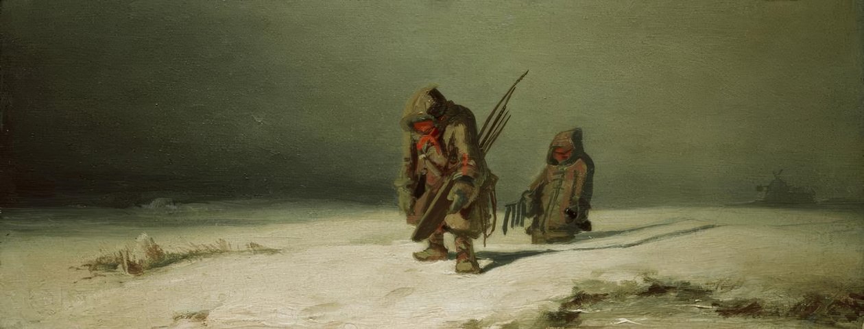 Jäämeren alue (eskimot) tekijältä Carl Spitzweg