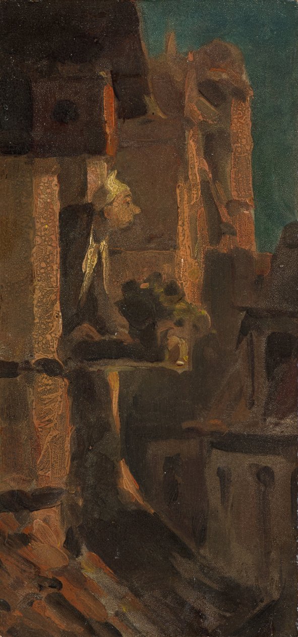Missä tuli on? tekijältä Carl Spitzweg