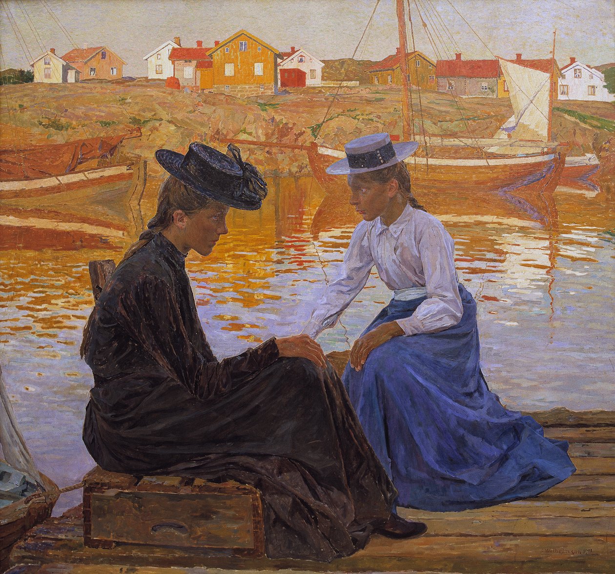 The Bay, 1901 tekijältä Carl Wilhelm Wilhelmson