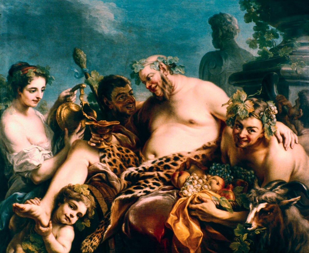 Humalainen Silenus, 1747. tekijältä Carle van Loo