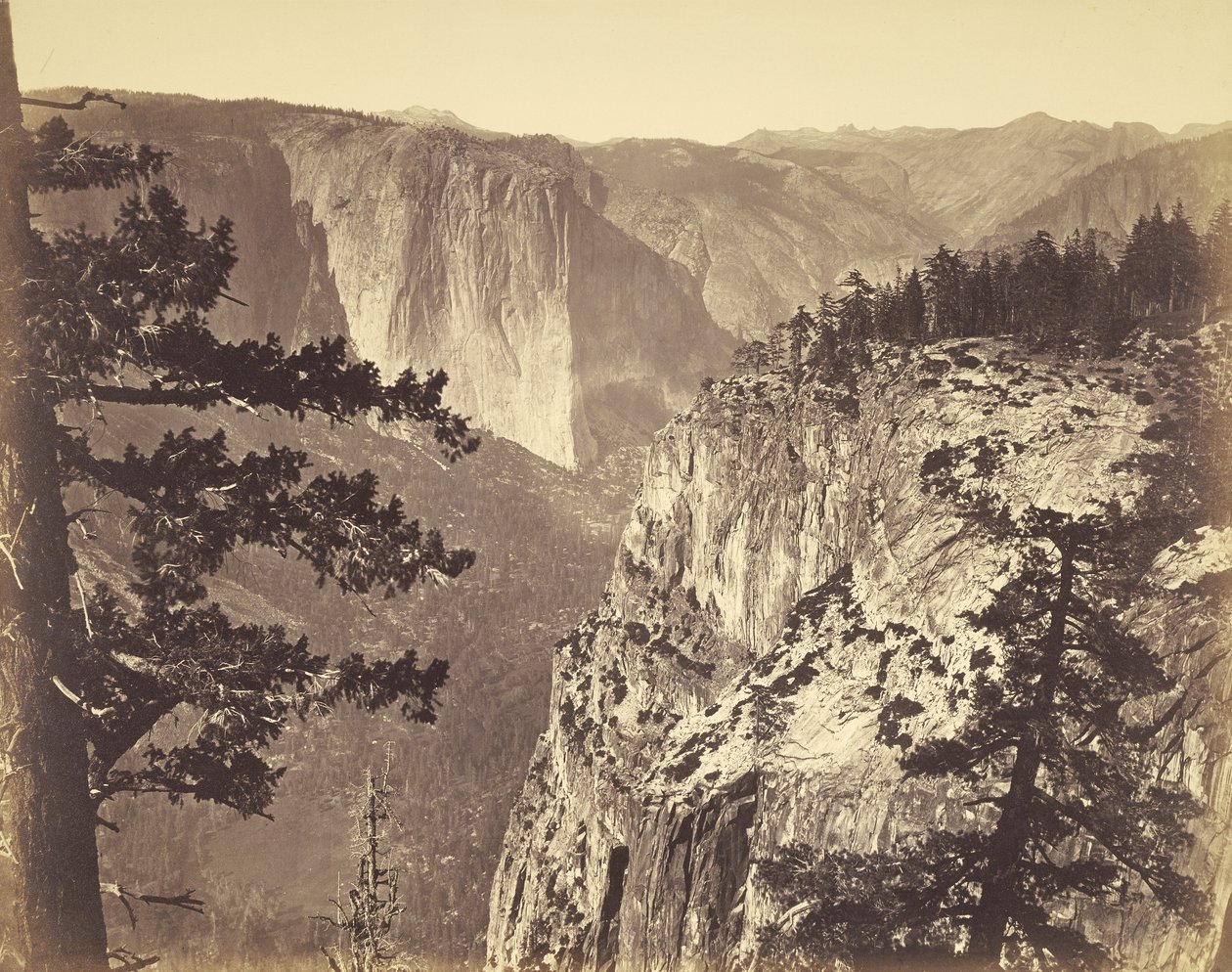 [Ensimmäinen näkymä laaksoon] tekijältä Carleton Watkins