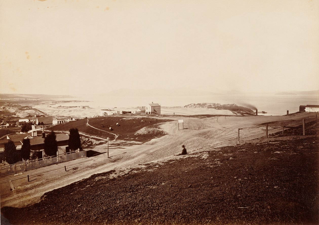 Golden Gate Russian Hilliltä tekijältä Carleton Watkins