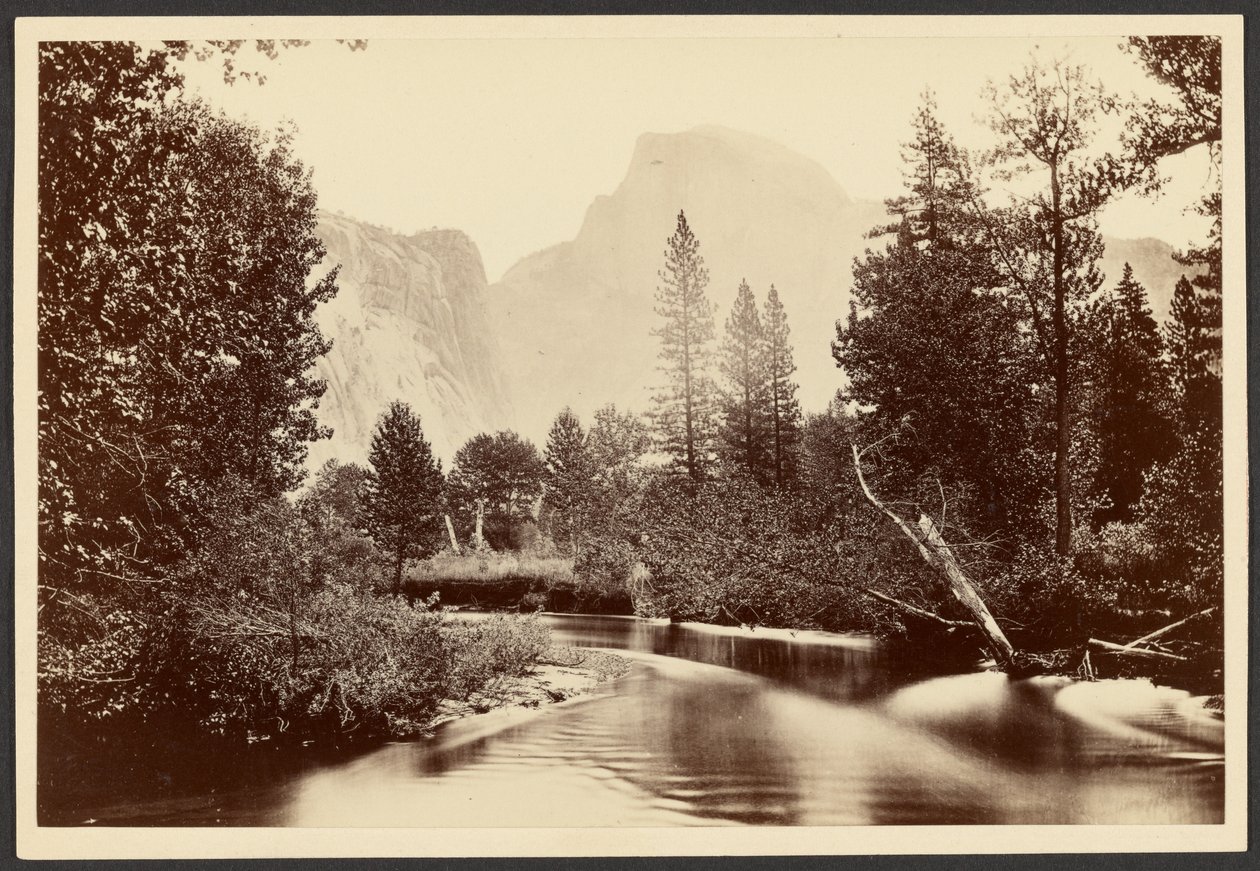 "Half Dome - Yosemite" tekijältä Carleton Watkins