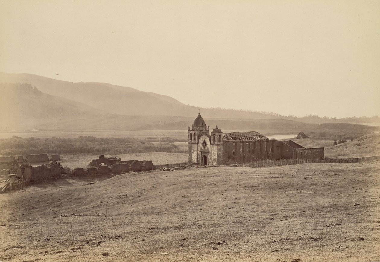 San Carlos del Carmelon lähetysasema tekijältä Carleton Watkins