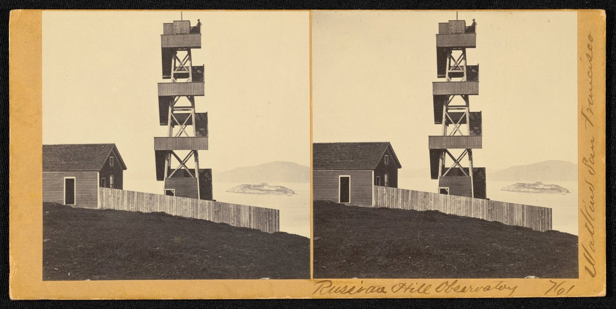 Venäjän mäen observatorio tekijältä Carleton Watkins