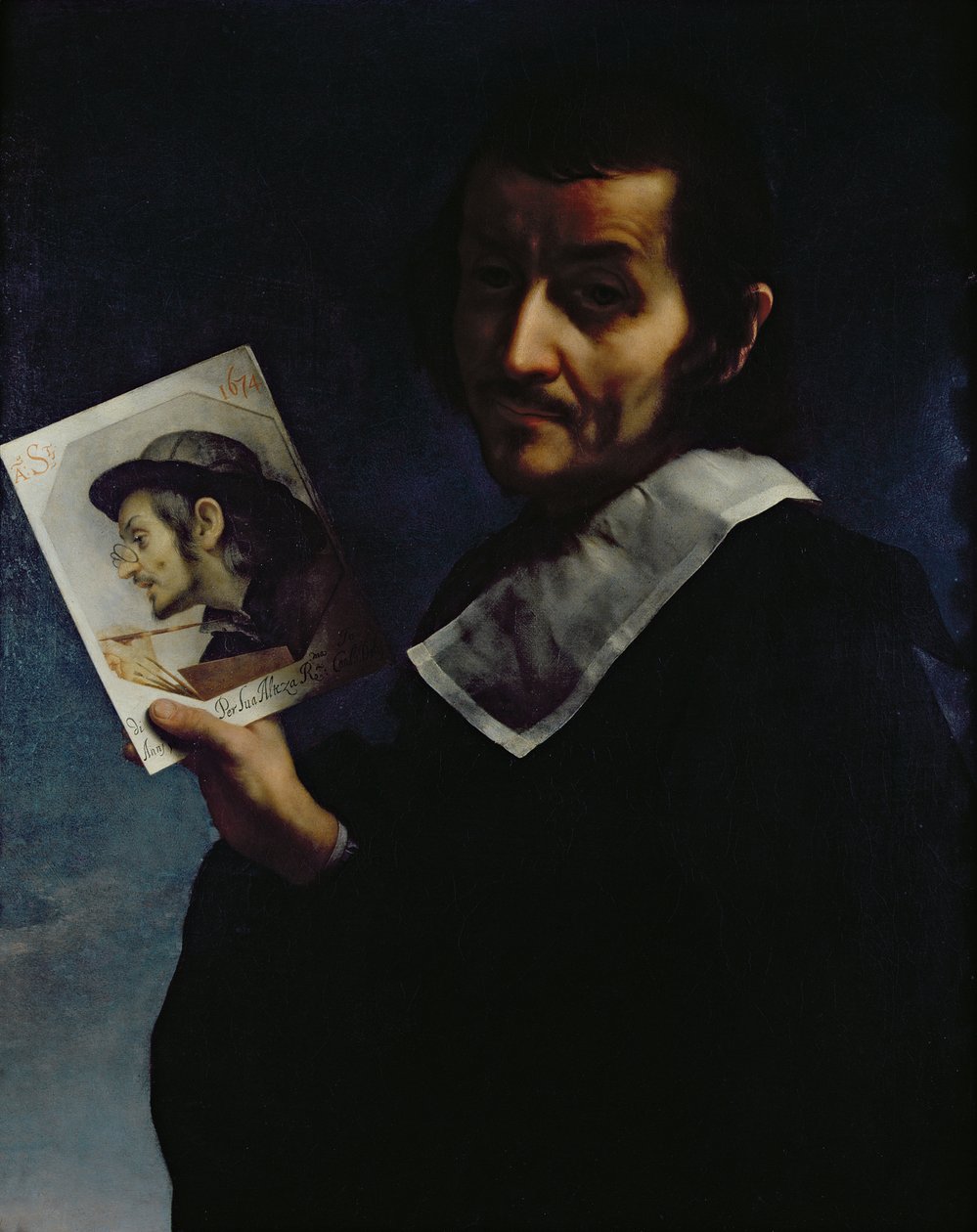 Omakuva, 1674 tekijältä Carlo Dolci